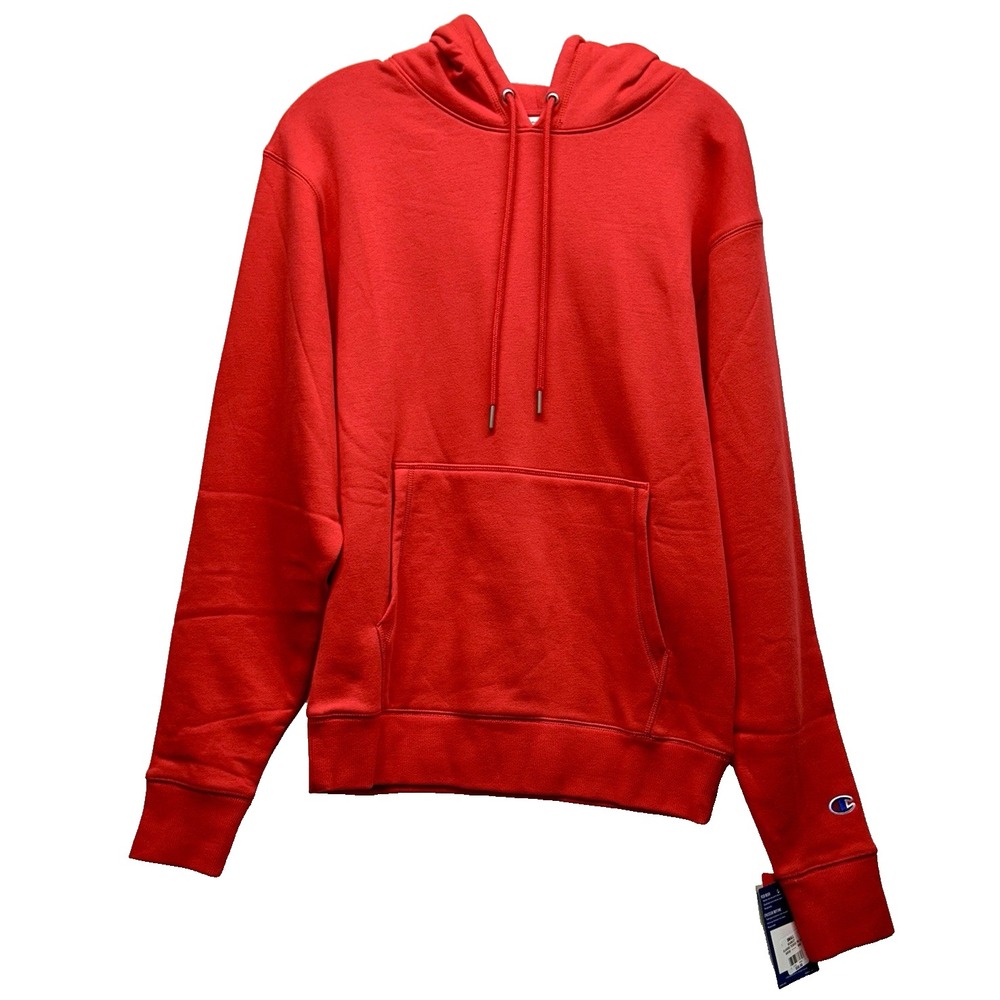 Champion Classic Fleece Men's Small Scarlet Pullover Hoodie NEW (JC)